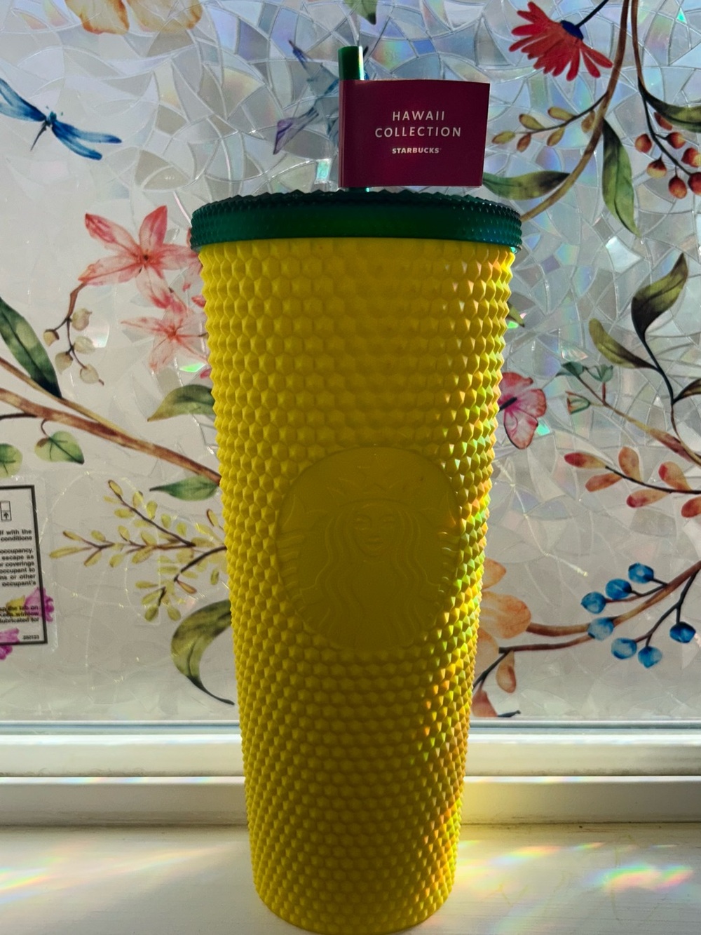 NEW Starbucks Hawaii Exclusive Pineapple Matte Studded Tumbler Cup 24oz
